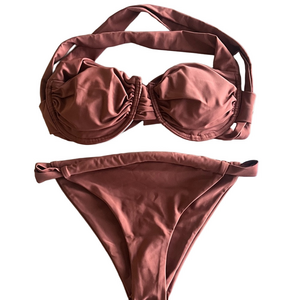 Hilinker Rust Bikini Set Women’s Medium